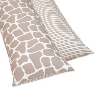Sweet JoJo Designs Full Length Double Zippered Body Pillow Cover Sweet Jojo Designs Pillowcases & Shams