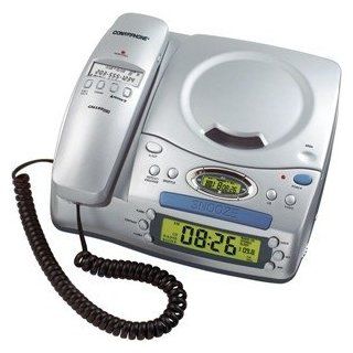 Corded Telephone with CD Player and Clock Radio   Conair CID502 (CID 502) Electronics
