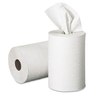 GP White SofPull One Ply Junior Capacity Center Pull Towels GPC 281 25