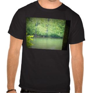 Deer by the River Tshirts
