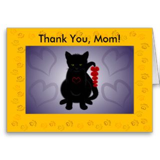 Thank you Mom Greeting Card