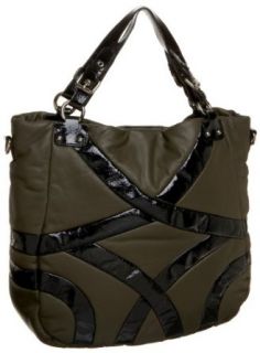 Cynthia Rowley Rapture Nappa, Olive, one size Satchel Style Handbags Clothing