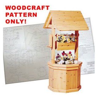 Wishing Well Woodcraft Plan AMZ #32   Wood Craft Supplies