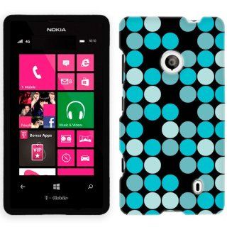 Nokia Lumia 521 Fashion Blue Dots Phone Case Cover Cell Phones & Accessories
