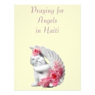 Praying for Angels in Haiti Full Color Flyer