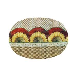 Sunflowers 20 in. x 30 in. Braided Rug DISCONTINUED BRRUGSUN06