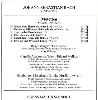 Bach 6 Motets Music