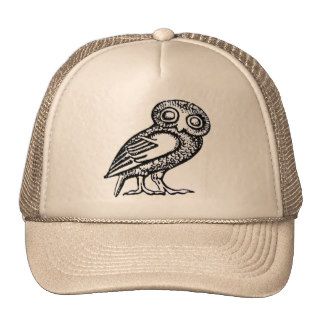 Athena's Owl Mesh Hats