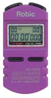 Robic SC 505 1/1000th Second Sports ChronometerPurple (Set of 2)  Coach And Referee Stopwatches  Sports & Outdoors