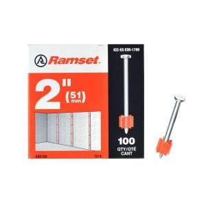 Ramset 2 in. Drive Pins (100 Pack) 00780