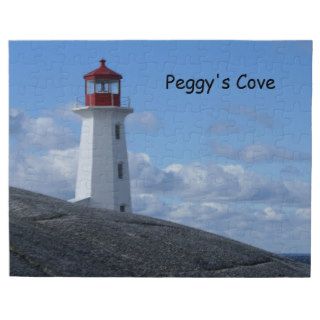 Peggy's Cove Lighthouse Jigsaw Puzzle