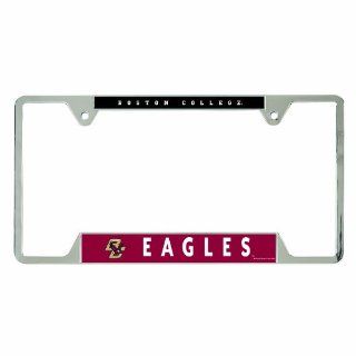NCAA Boston College Eagles Metal License Plate Frame  Sports Fan License Plate Frames  Sports & Outdoors