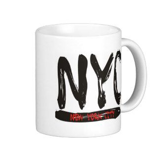 NYC NEW YORK CITY COFFEE MUGS