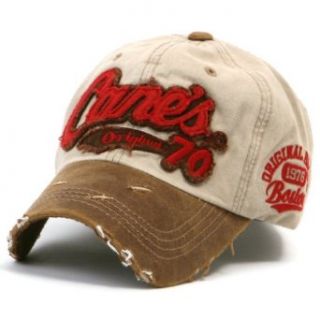 ililily Distressed Vintage Pre curved Cotton embroidered logo Baseball Cap with Adjustable Strap Snapback Trucker Hat   507 2 at  Mens Clothing store
