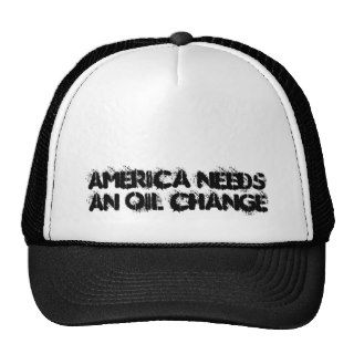 America Needs An Oil Change Trucker Hat