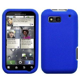 Cbus Wireless Blue Silicone Case / Skin / Cover for Motorola Defy / MB525 Cell Phones & Accessories