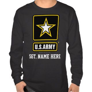 Personalized US Army Logo Tee Shirts