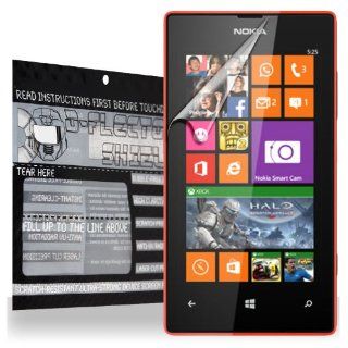 D Flectorshield Nokia Lumia 525 Scratch Resistant Screen Protector   Free Replacement Program Cell Phones & Accessories