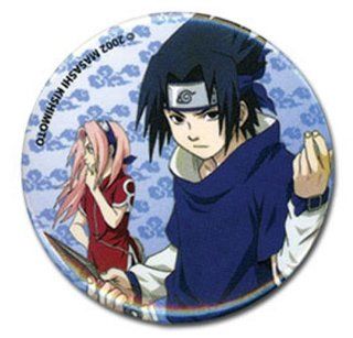 Naruto Sasuke and Sakura Button Toys & Games