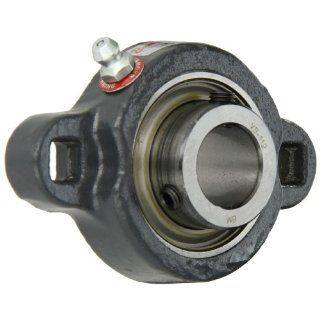 Browning VF2S 112M Intermediate Duty Flange Unit, 2 Bolt, Setscrew Lock, Regreasable, Contact and Flinger Seal, Ductile Iron, Inch, 3/4" Bore, 2 13/16" Bolt Hole Spacing Width, 3 9/16" Overall Width Flange Block Bearings Industrial & S