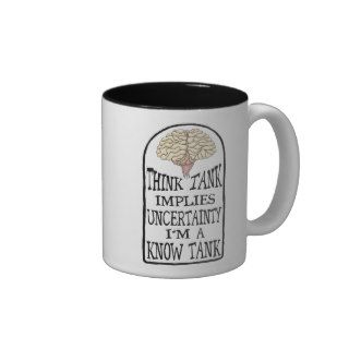 Funny Coffee Mugs I’m a “KNOW” tank