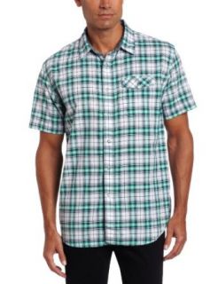 Nautica Men's Big Tall Short Sleeve Slub Woven Shirt, Spiner Green, 4X at  Mens Clothing store