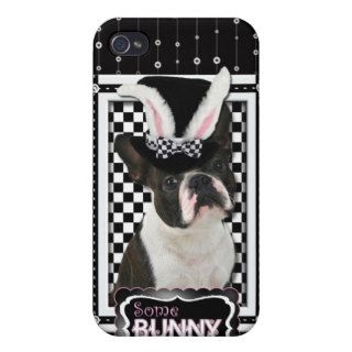 Easter   Some Bunny Loves You   Boston Terrier iPhone 4/4S Cover
