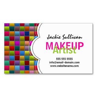 Makeup Artist Business Cards