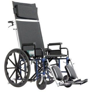 FreeLander Reclining Wheelchair Seat Size 16" x 18", Legrests Elevating Health & Personal Care