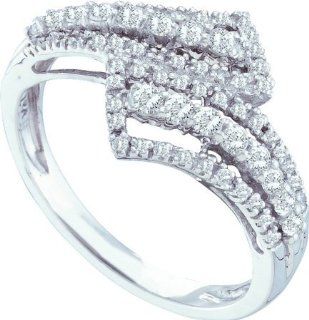 0.53CTW DIAMOND FASHION BAND Wedding Ring Sets Jewelry