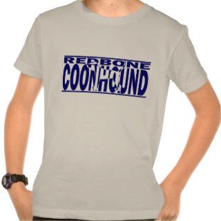Redbone Coonhound Silhouette Tshirt