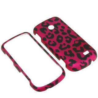 BW Hard Shield Shell Cover Snap On Case for Tracfone, Straight Talk Samsung T528g Pink Leopard Cell Phones & Accessories