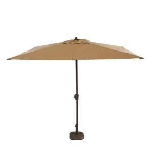 Hampton Bay Belleville 8 ft. Patio Umbrella in Tan UCS00404D