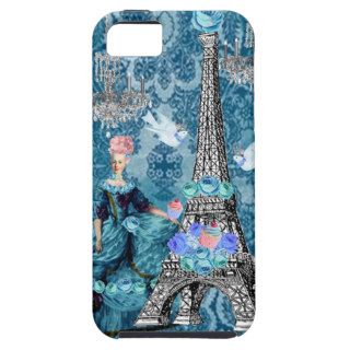 Bella Blue Marie Antoinette iPhone case iPhone 5 Cases
