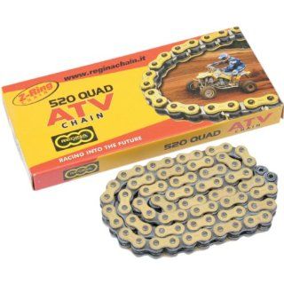 Regina Chain 520 QUAD Series Chain   78 Links   Gold , Chain Length 78, Chain Type 520, Color Gold, Chain Application Offroad 135QUAD/1002 Automotive