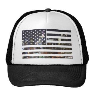 American Flag Design Trucker Hat