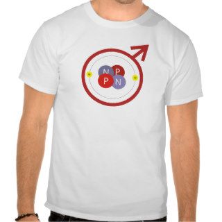 He Man Helium Atom Geek Funny Logo Shirts