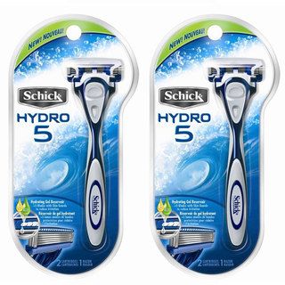 Hydro 5 Razor Blade By Schick (Pack of 2) Schick Manual Shavers