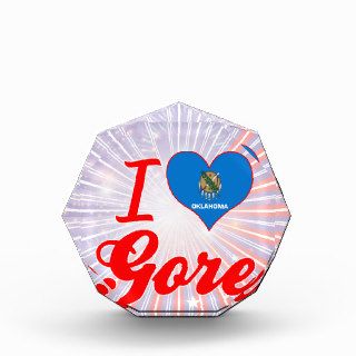 I Love Gore, Oklahoma Acrylic Award