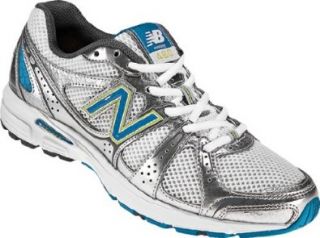 NEW BALANCE Womens W480WB1 White/Silver/Blue Running shoe Sz 9 Shoes