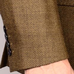 Men's Brown 2 Button Wool Sport Coat Sportcoats