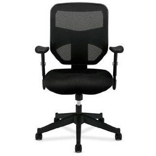 basyx by HON HVL531 Mesh Back Work Chair for Office or Computer Desk, Black   Task Chairs