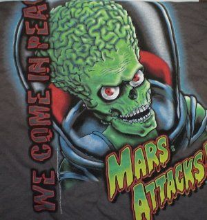 1998 Mars Attacks T  Shirt L  