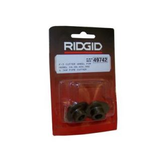 RIDGID Model 2 A HD Pipe Cutter Replacement Cutter Wheel 49742