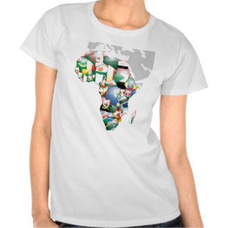 african flags t shirt