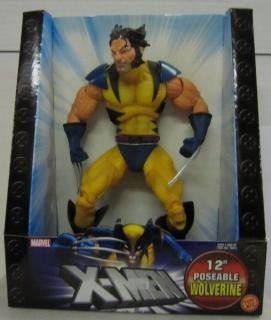 Toy Biz (manufactured in 2004) X men   12 Inch Poseable Wolverine (UNMASKED VARIANT) Rotocast Figure Toys & Games