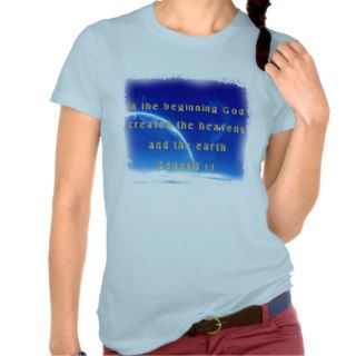 Christian T shirt with Bible Verse