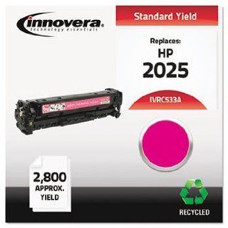 C533A Compatible, Remanufactured, CC533A (304A) Laser Toner, 2800 Yield, Magenta Electronics