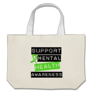 Support Mental Health Awareness Tote Bag