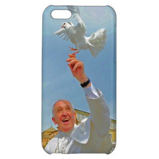Pope Francis Papa Francisco Catholic Peace Dove iPhone 5C Case